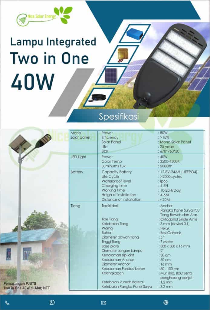 Brosur 2in1 40W kosong