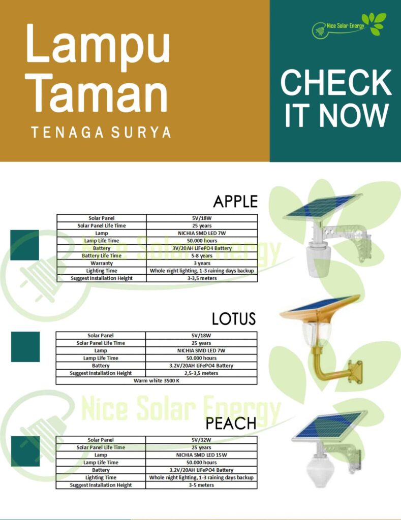 lampu taman