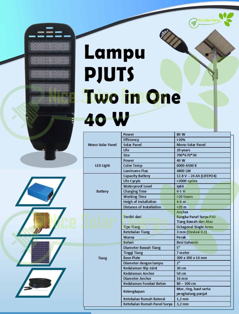 two in one 40 w (5 garis)