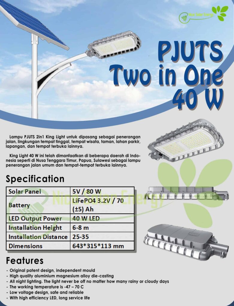 two in one (king light) 40 w